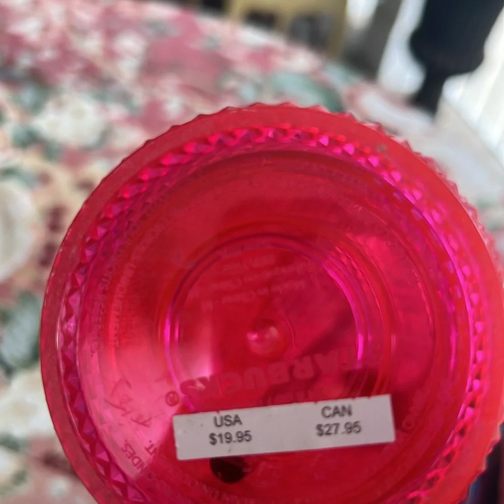 Starbucks | Holiday 2019 Neon Pink Studded Tumbler Cold Cup